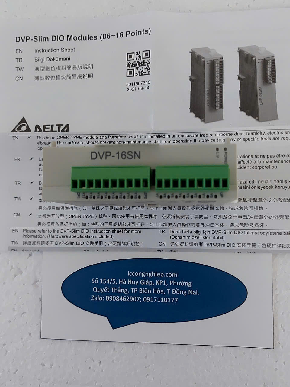 Modul DVP16SM11N